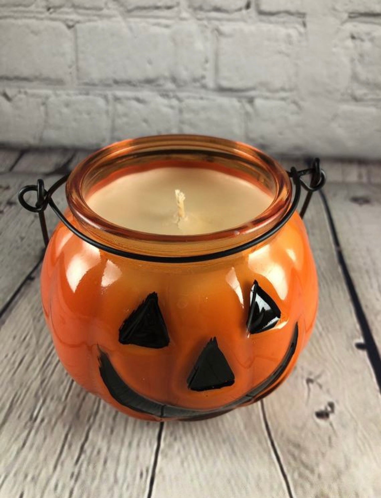 Jack-O-Lantern Candle