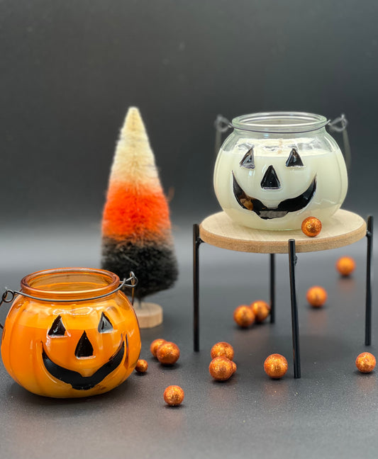 Jack-O-Lantern Candle